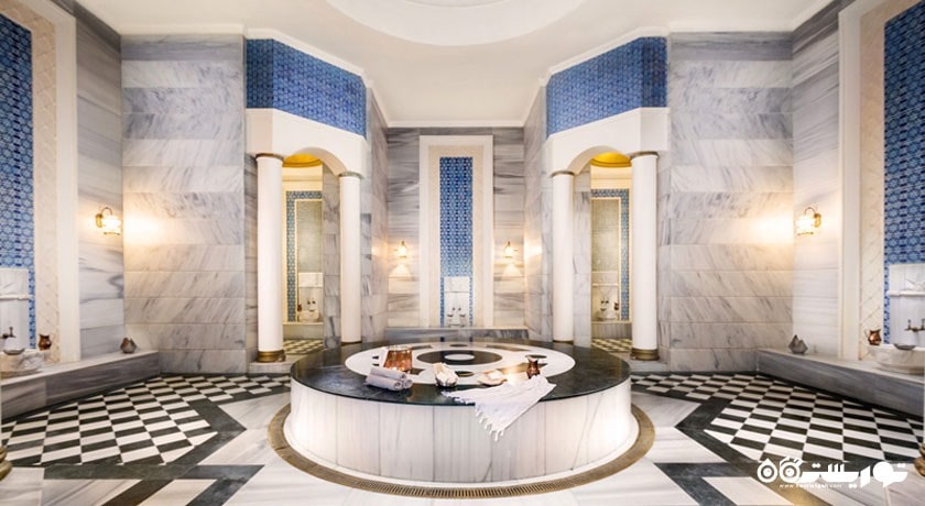 نمای داخلی حمام ترکی